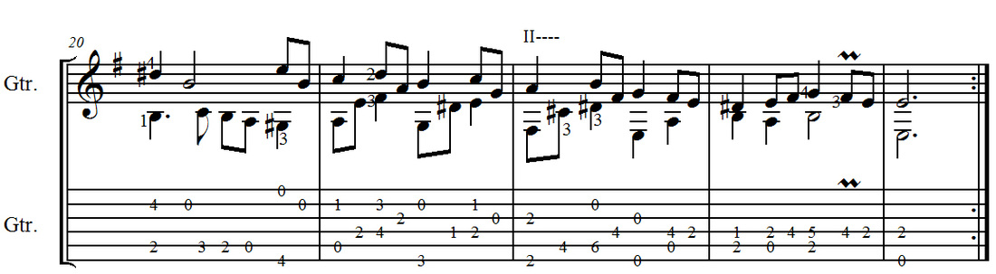 Bourrée in E minor BWV996 - Johann Sebastian Bach — NBN Guitar